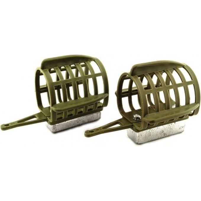 Кормушки фидерные SALMO Feeder Round с дном 40г 60г набор 2шт. SF-RD-N1